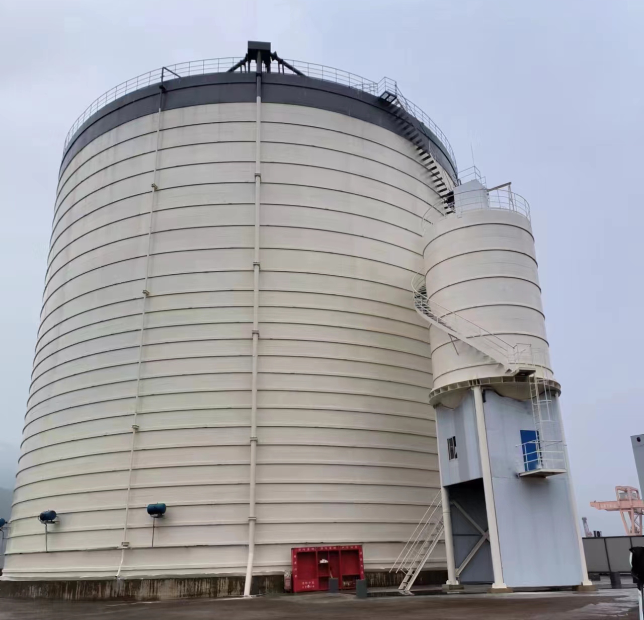 静乐10万吨水泥钢板库