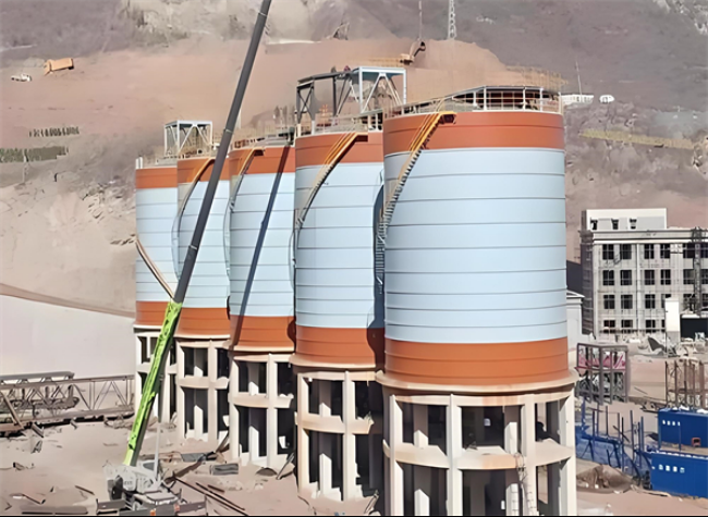 静乐高架钢板仓